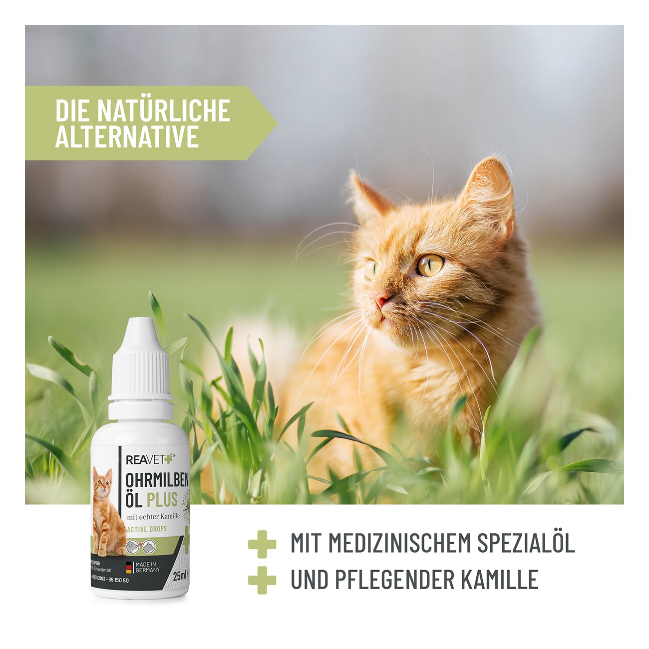 REAVET Ohrmilbenöl Plus 25ml