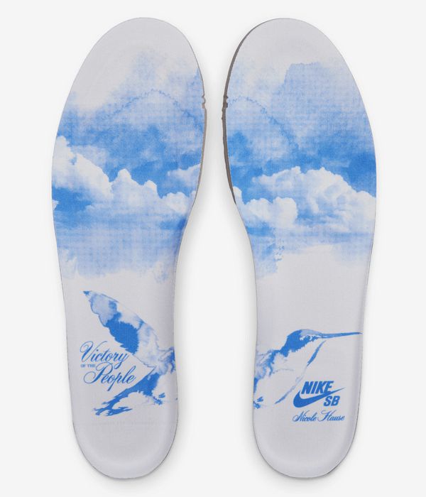 Nike SB Nicole Hause x Dunk Low Pro Schuh (white university blue)