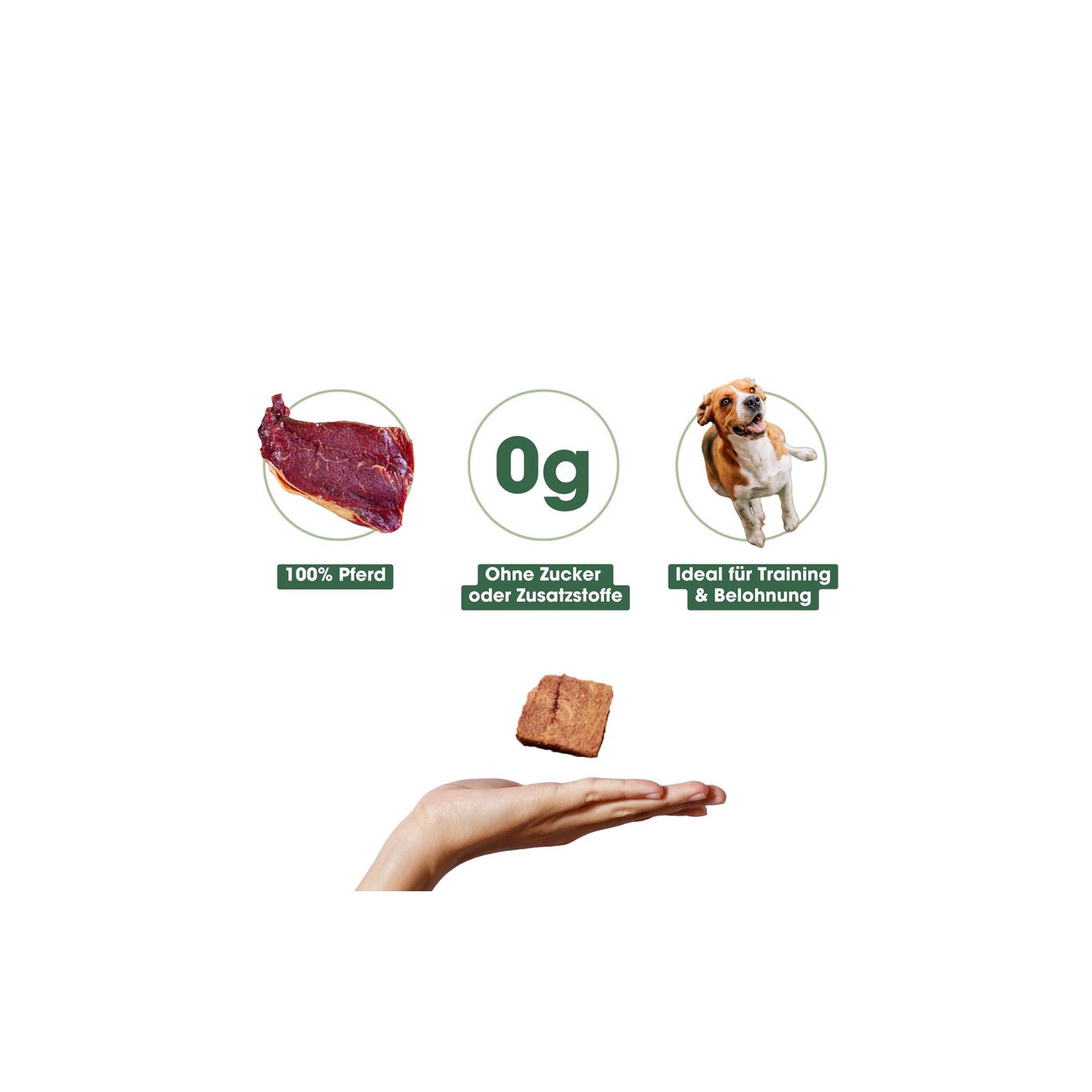 KAUDAS PferdPur Natursnack 2x80 g