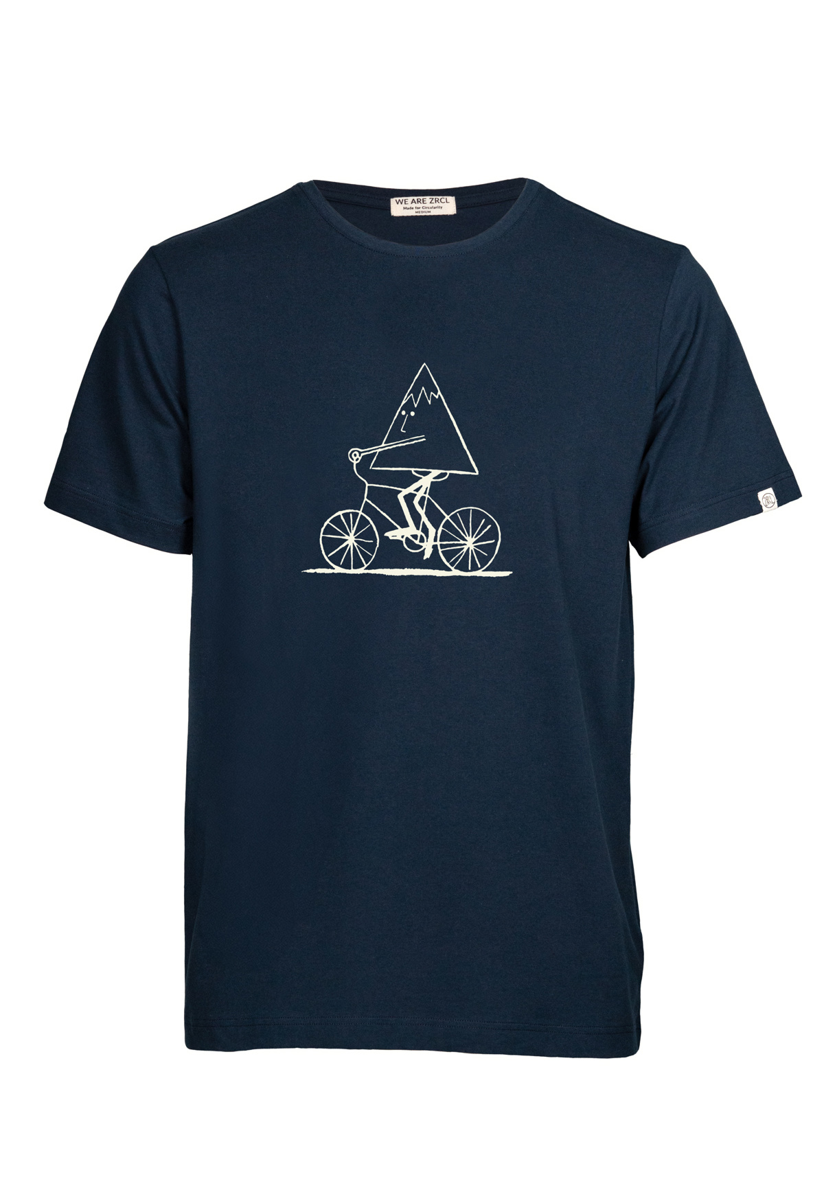 WE ARE ZRCL Herren-T-Shirt Mountain Bike Blue