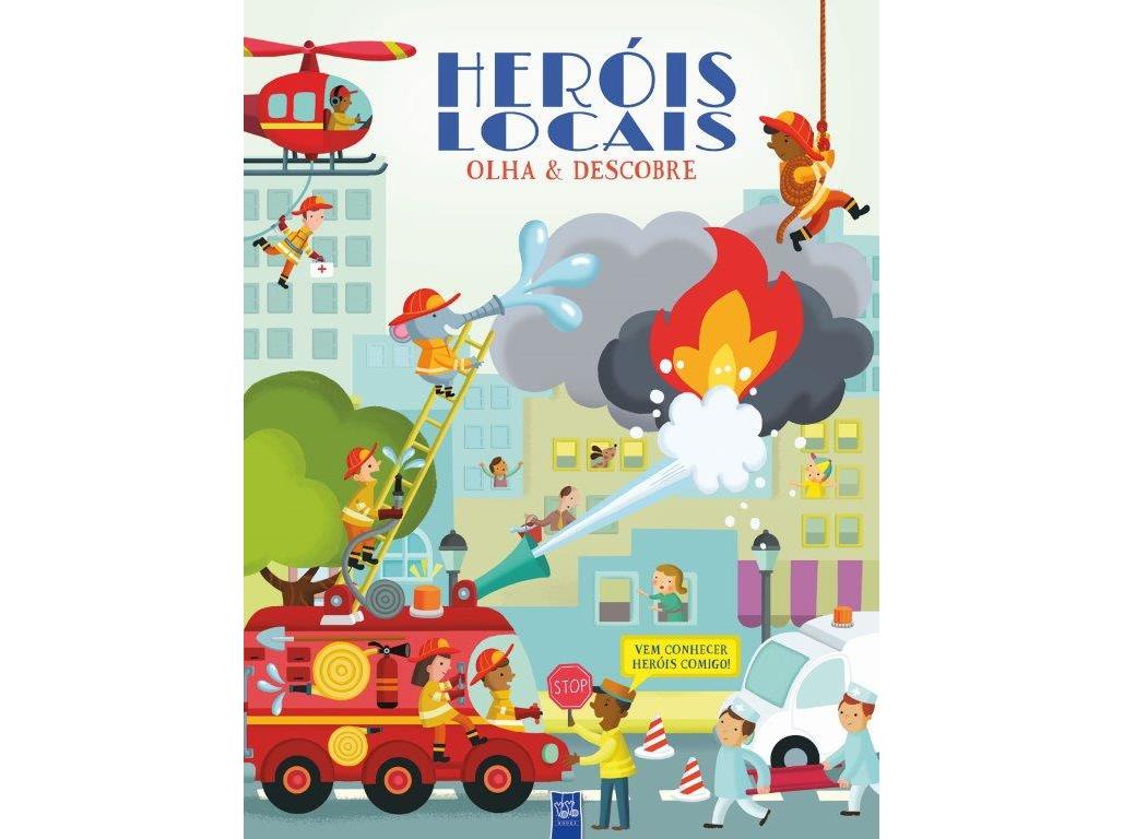 LIVRO OLHA & DESCOBRE HERÓIS LOCAIS