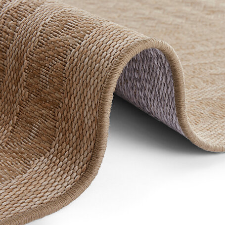 Jute Vloerkleed Woods - Mokka
