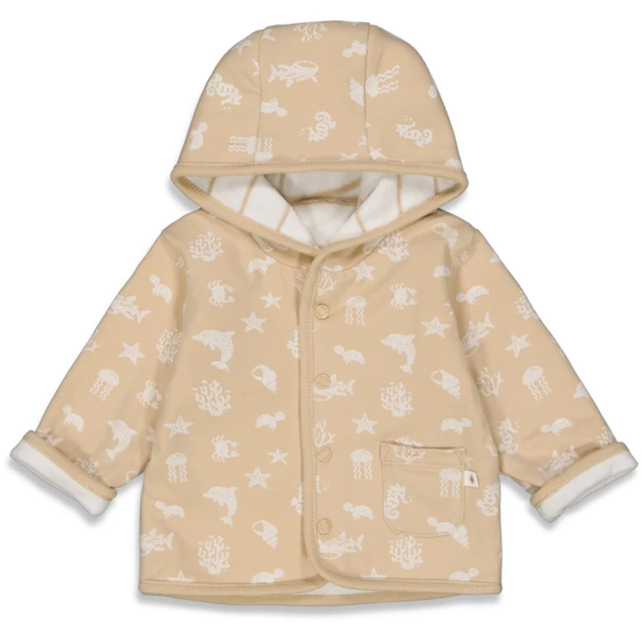 Feetje Wendejacke Ocean Child Sand Melange