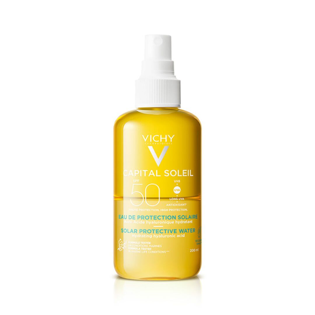 VICHY  Capital Soleil Água Protetora Hidratante FPS 50 - 200ml