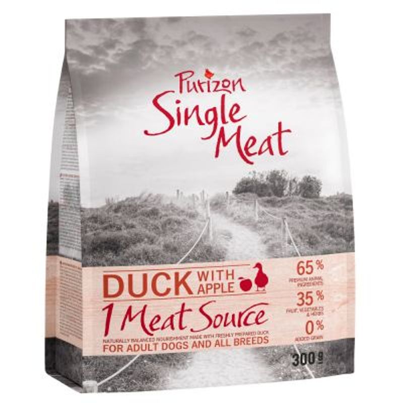 Purizon Single Meat Adult, canard & pommes, fleurs de lavande - sans céréales