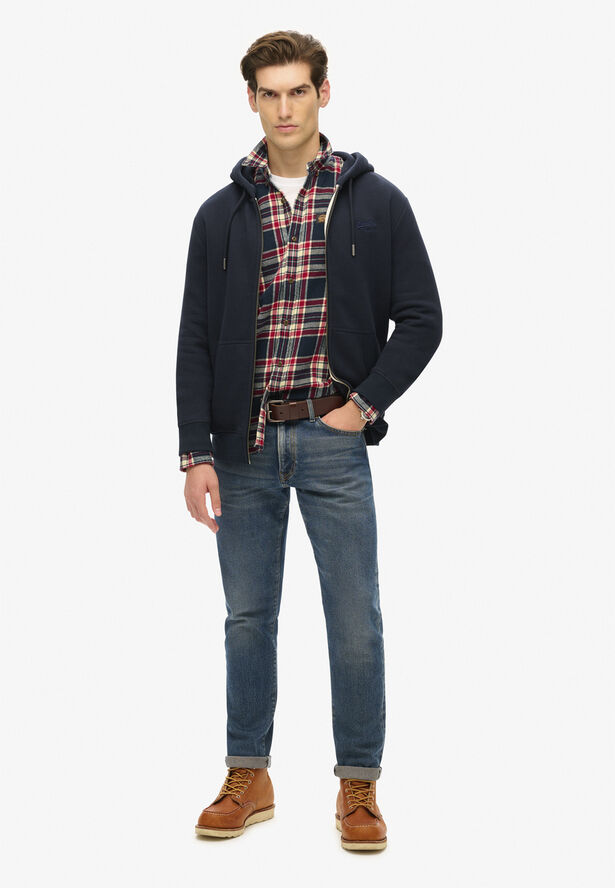 Superdry ESSENTIAL LOGO ZIP HOODIE 98t