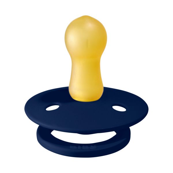 BiBs Retro Fopspeen Deep Space Blue / Petrol 2 Stuks