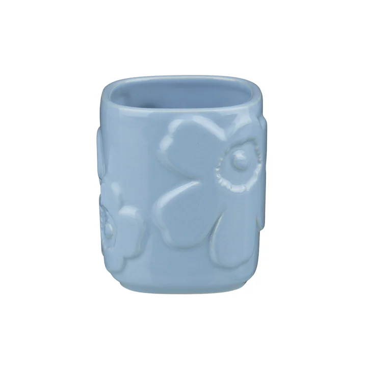 Marimekko - Unikko Zahnputzbecher, sky blue