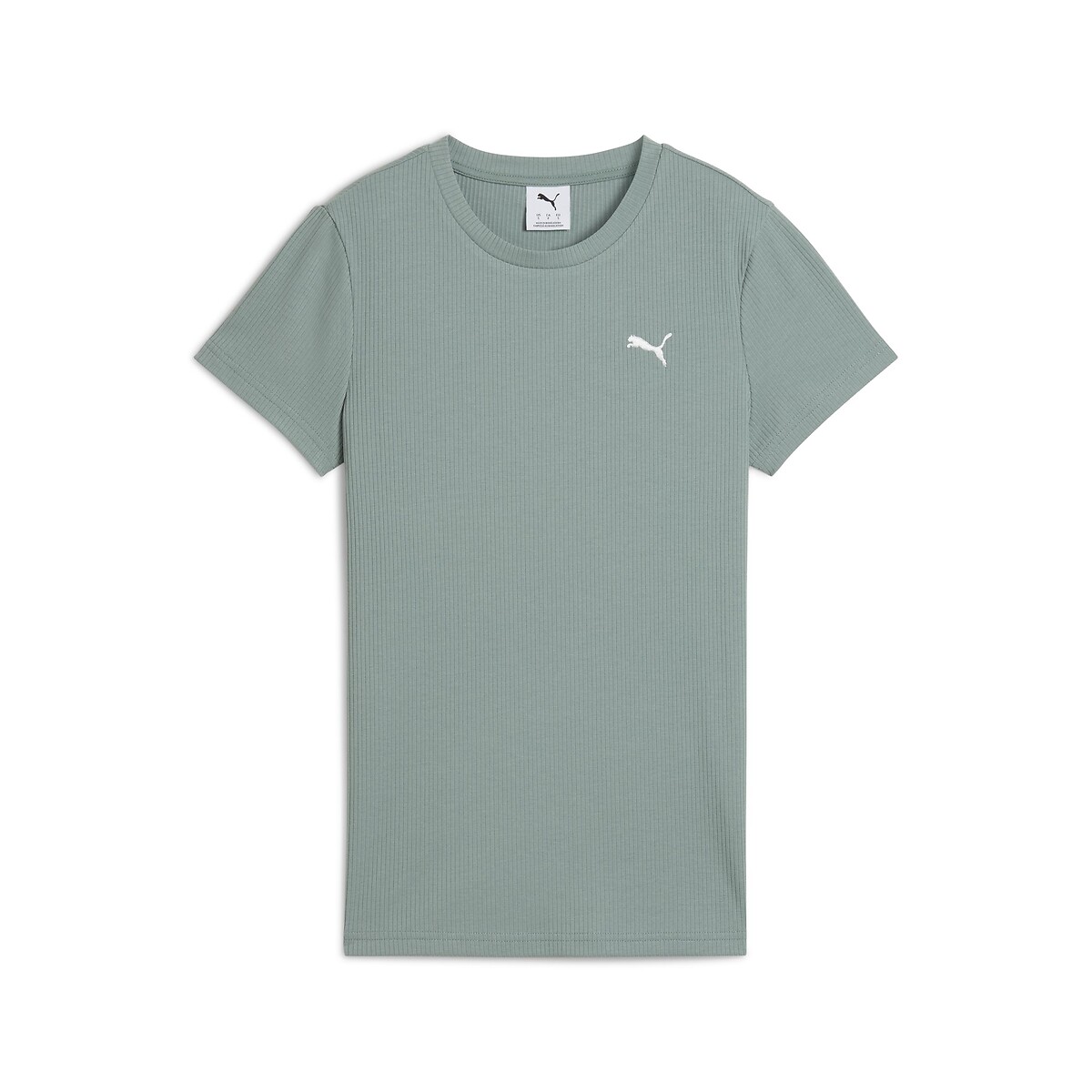 Camiseta de manga curta PUMA ESSENTIAL ELEVATED RIB