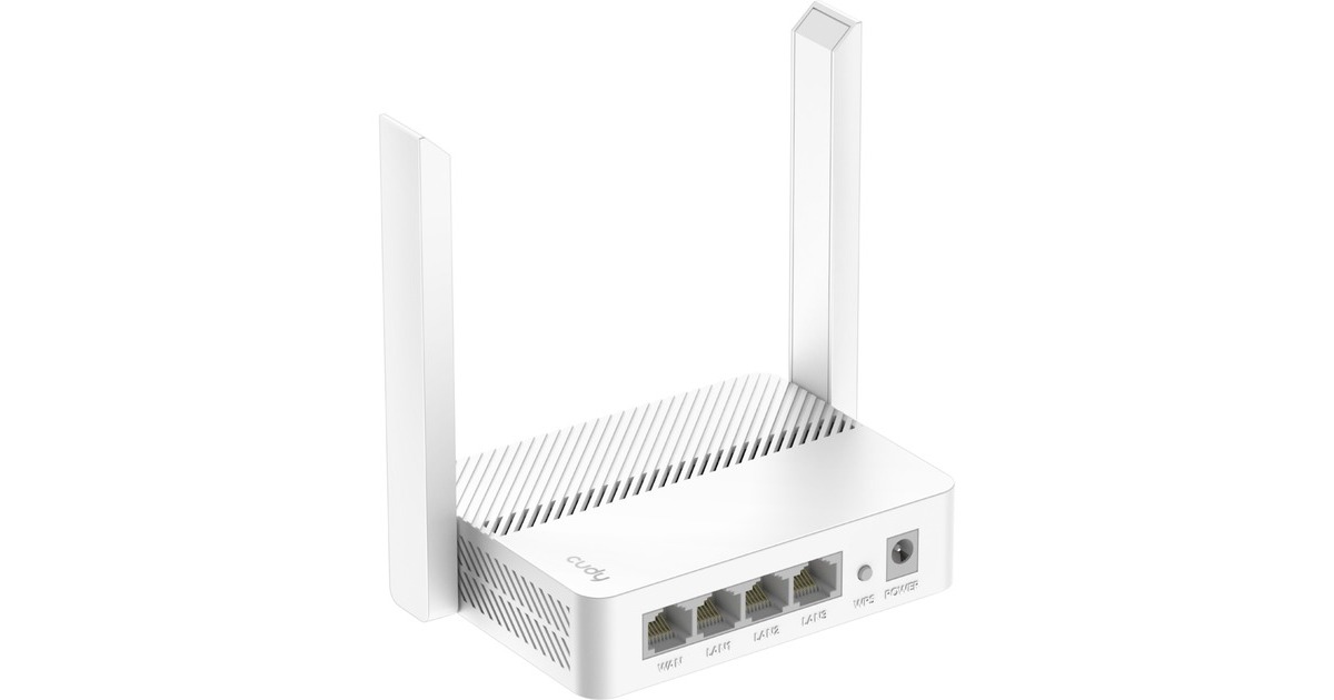 CudyAC1200 Wi-Fi Router  (Wit, Cudy App)