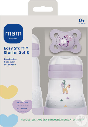 Mam Easy Start Starter Set Pure S Lilas 3 Produits