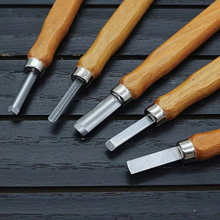 (14-tlg. Set) Schnitz Werkzeug DIY Modellbau Handwerk Kit mit Schleifstein   Etui