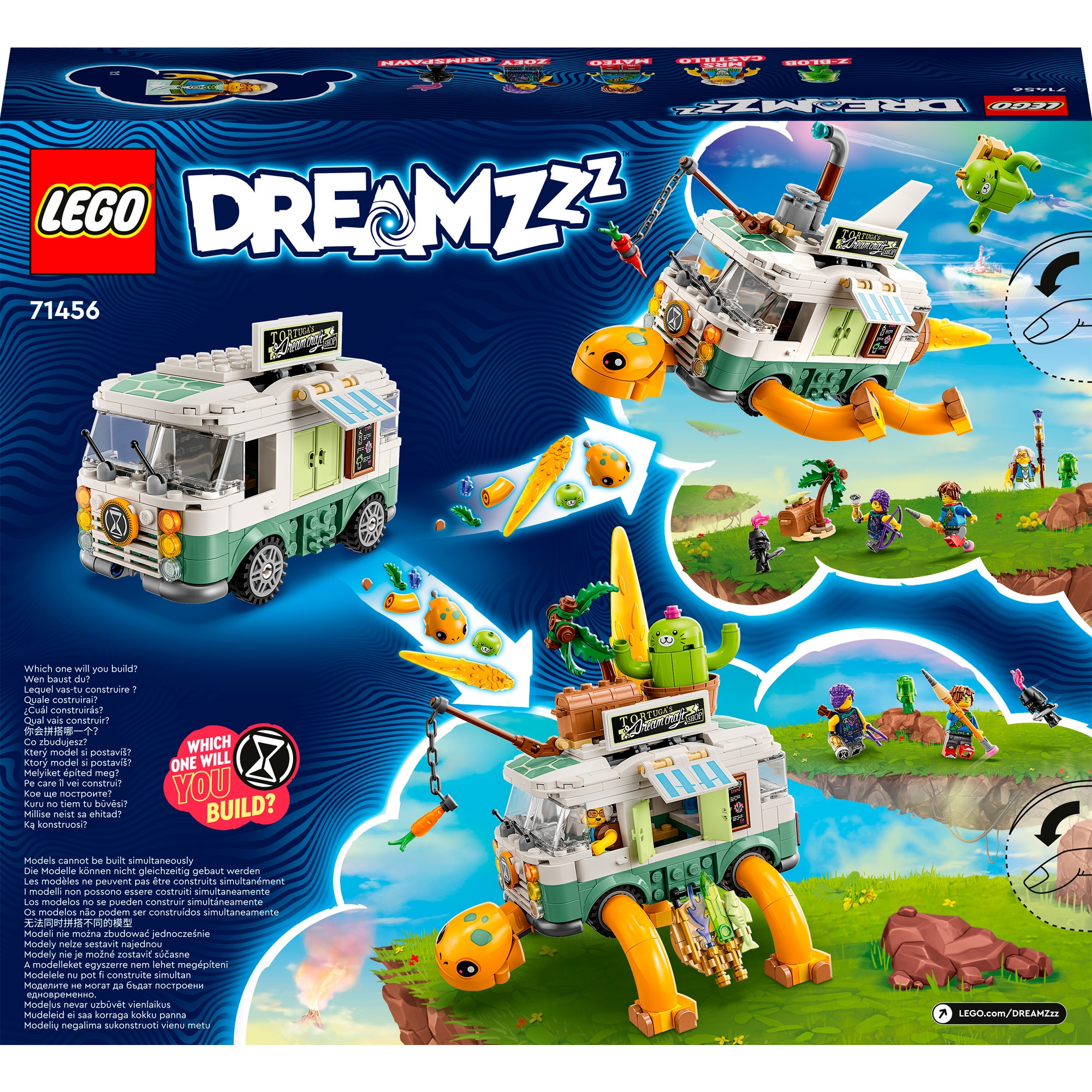 LEGO Konstruktionsspielzeug DREAMZzz Mrs. Castillos Schildkrötenbus