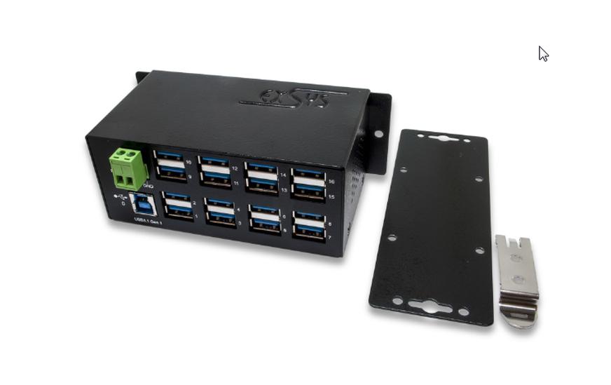 USB-Hub EX-1113HMS<br>16-Port-USB-3.0-Hub für Industrieanwendungen