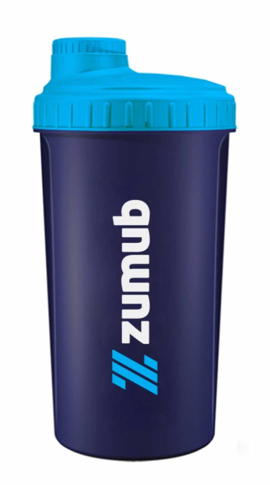 Zumub Shaker Power to Win 700 ml Azul Marinho e Amarelo