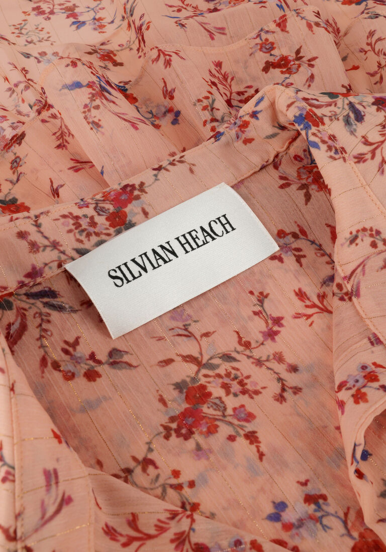 SILVIAN HEACH perzik silvian heach maxi jurk cvp23108ve
