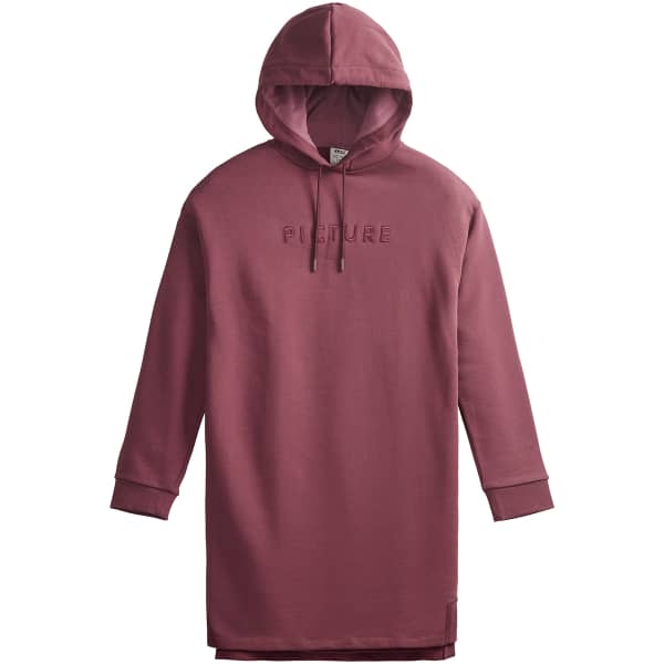 Sweatshirt PICTURE LEONY LS DRESS W TAWNY PORT