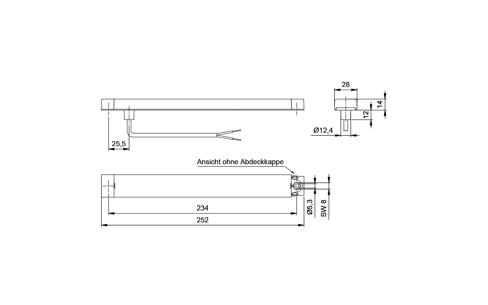 Jokon WBL 250 Sequentielle Blinkleuchte 12 V
