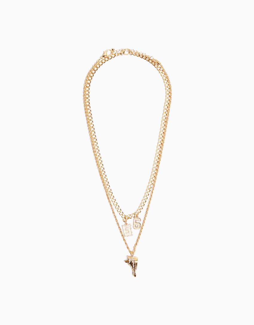 Conjunto de 2 colares com números