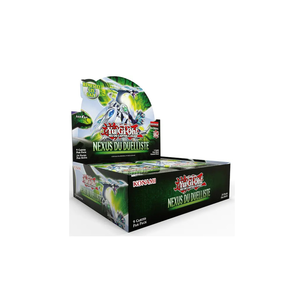 YU-GI-OH! JCC - Boite de 24 Boosters Nexus du Duelliste