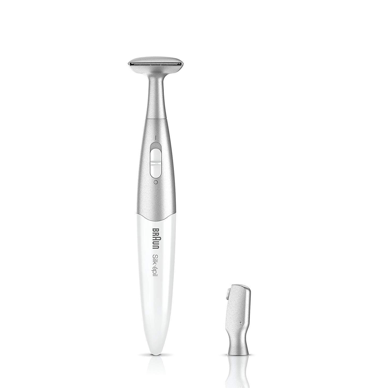Braun Silk-épil Bikinitrimmer, präzises 3-in-1 Stylen und Trimmen der Bikinizone
