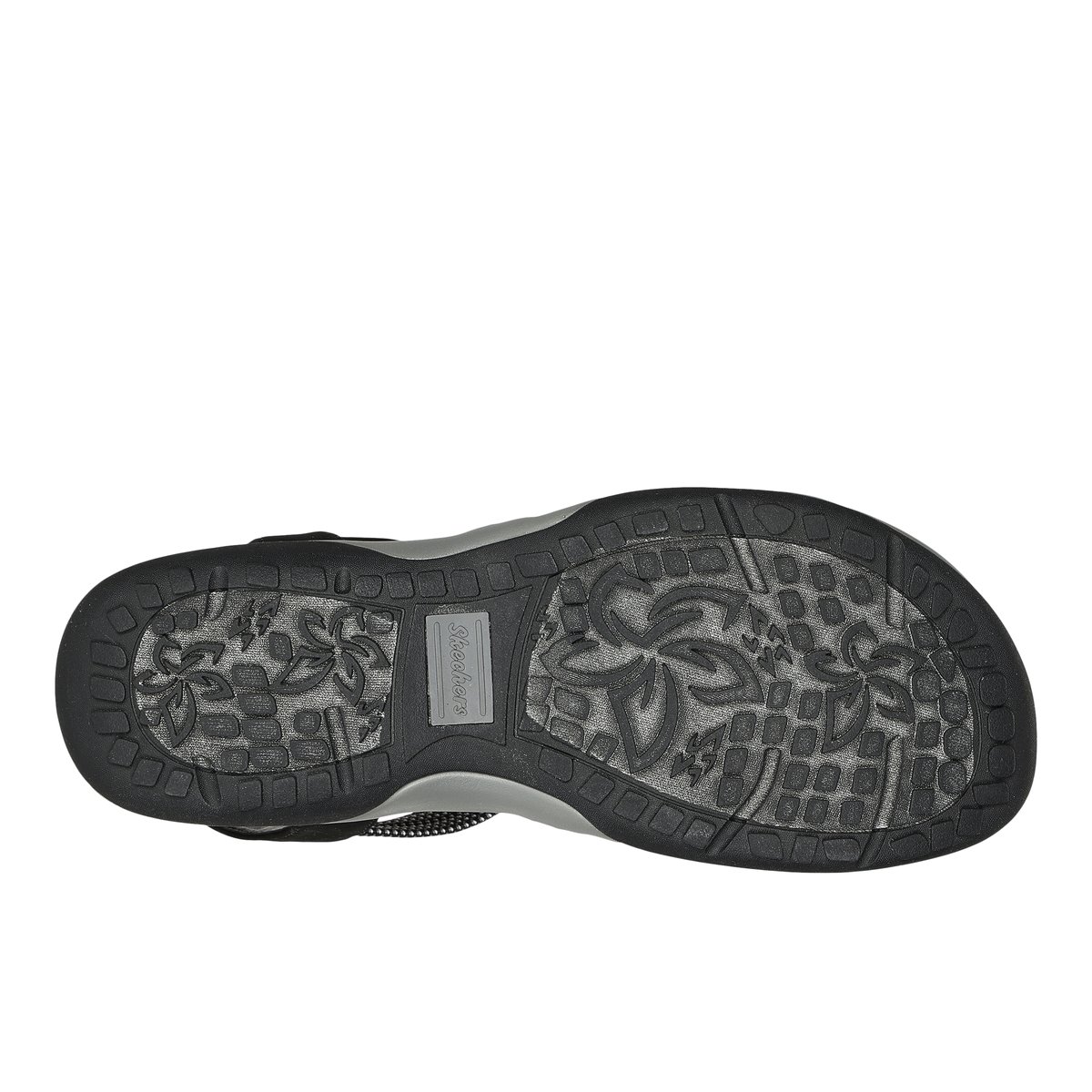 2X les points-Reggae_s_sum-Talon plat - Noir