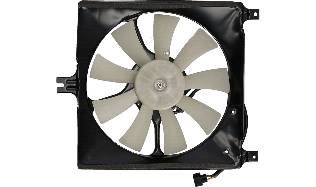 Ventilator, motorkøling