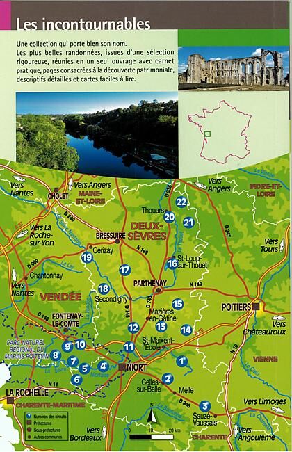 CHAMINA - DEUX SEVRES 22 BALADES