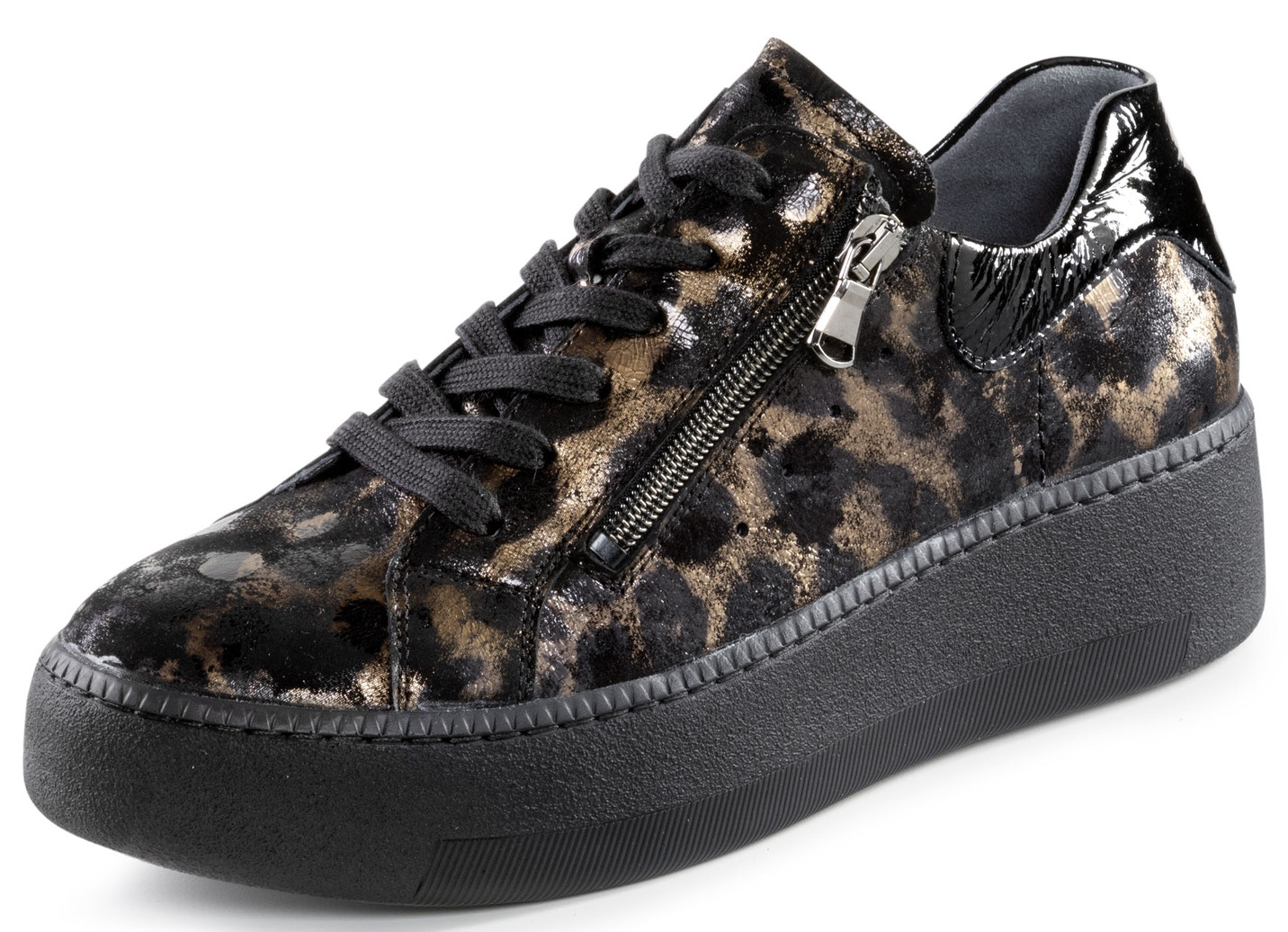 Waldläufer Sneaker in trendiger Leo-Optik