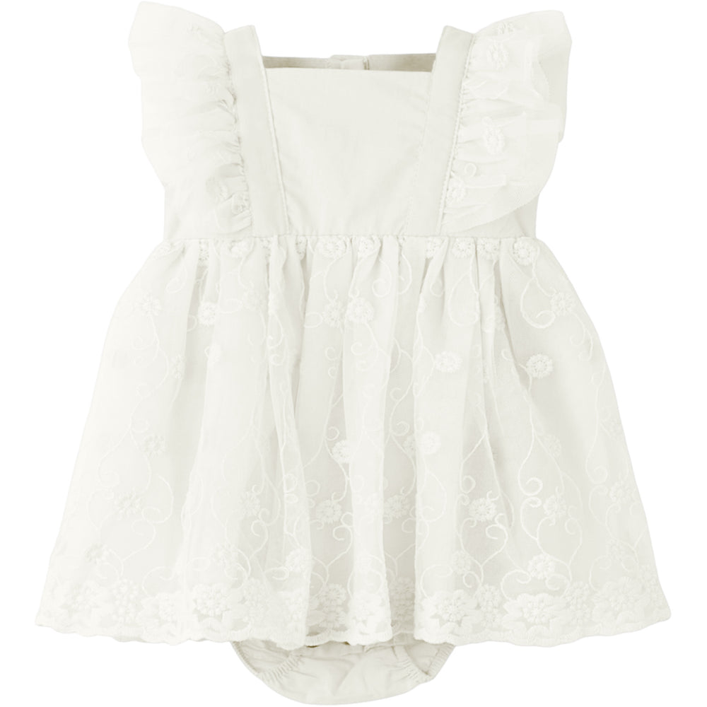 Køb Lil'Atelier Coconut Milk Nbffeya Sl Tyl Body Kjole Lil