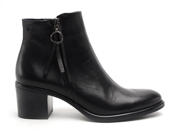 Dorking boots bottine talons femme d8606 su noir
