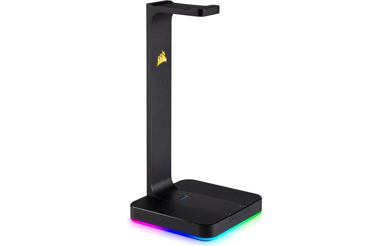 Kopfhörerständer iCUE ST 100 RGB Premium SchwarzRGB-Headset-Ständer