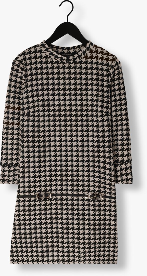 ANA ALCAZAR zwarte ana alcazar mini jurk a-shaped dress