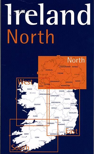 ORDNANCE SURVEY - IRELAND NORTH 1 250 000