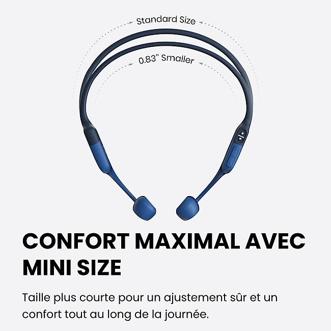 SHOKZ - CASQUE A CONDUCTION OSSEUSE OPENRUN MINI