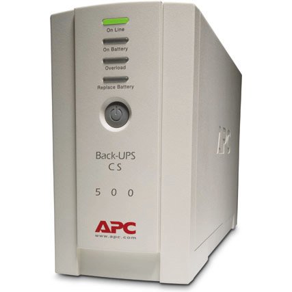APC Onduleur Back-UPS 500VA - 230V - autonomie 3 min 56