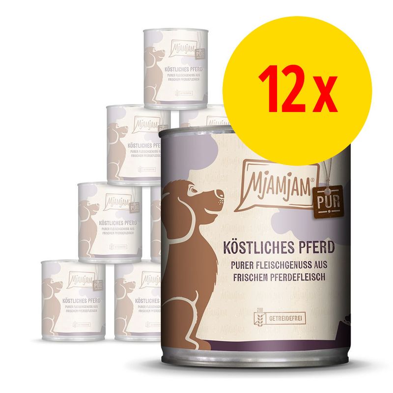 Lot MjAMjAM Pure Viande 12 x 800 g