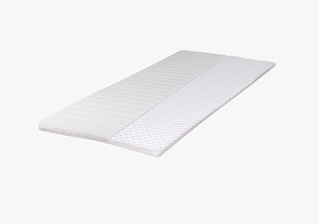 Topper 200 x 200 cm weiß