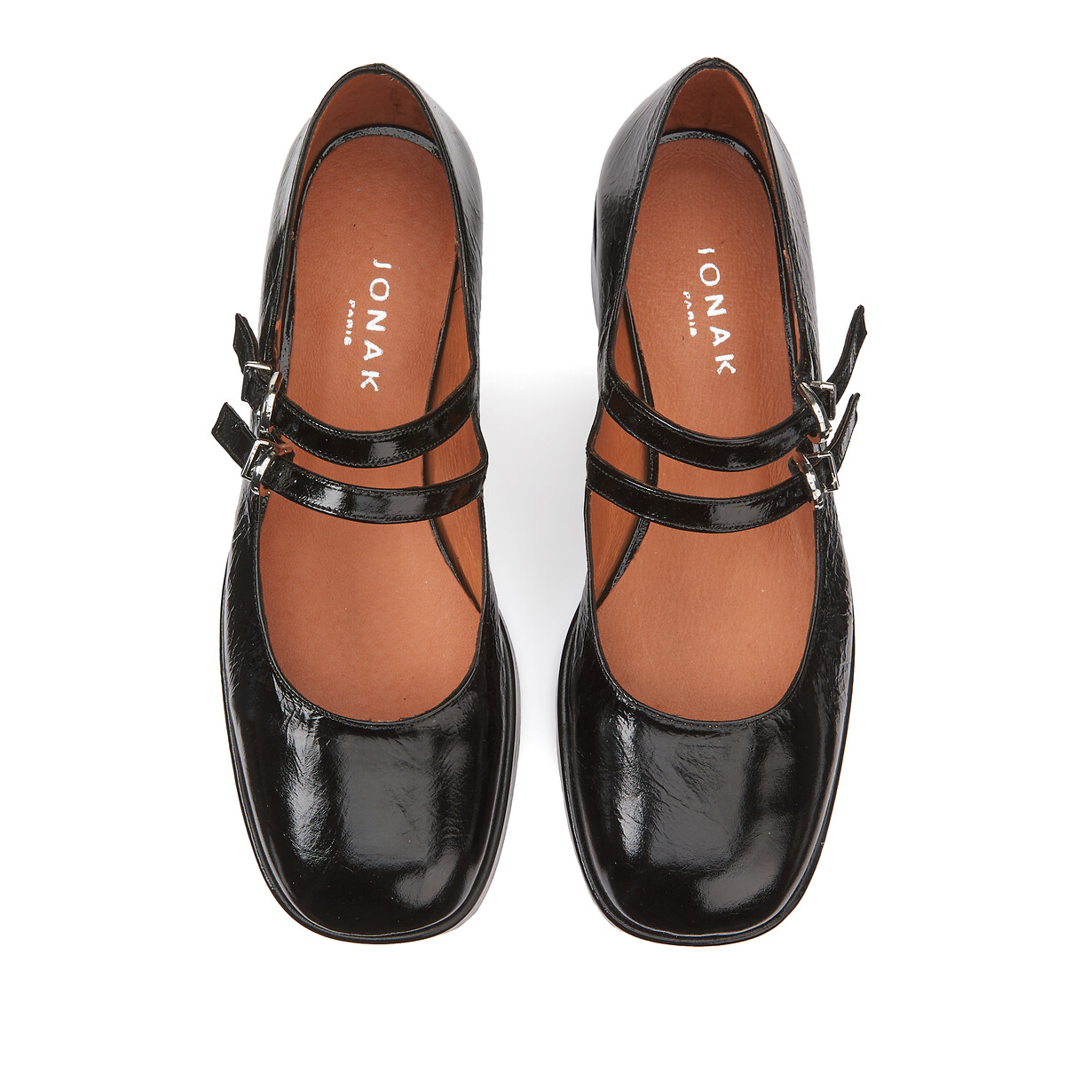 JONAK<br>Sapatos de couro Victoria com salto