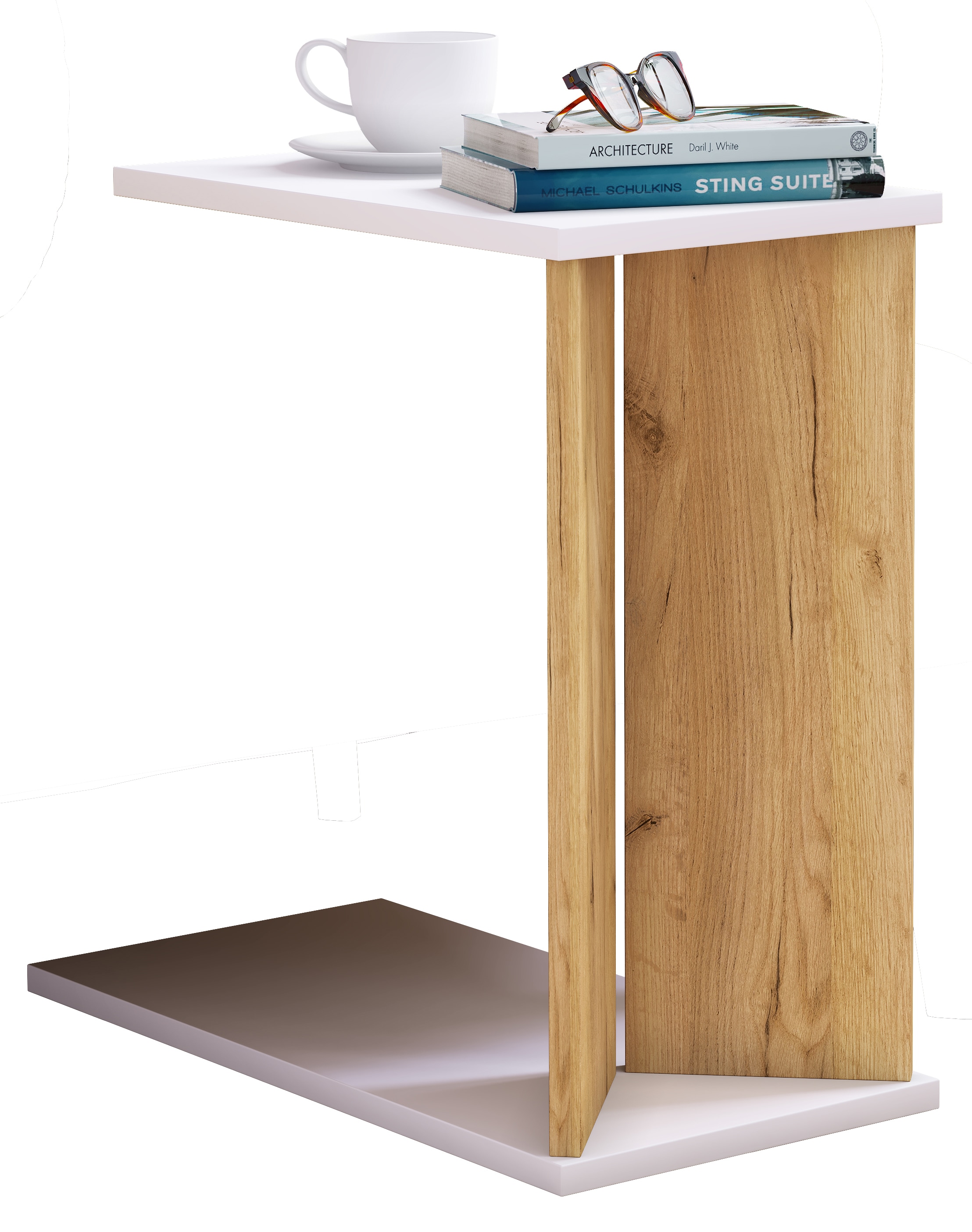 VCM Holz Beistelltisch Couchtisch Sofatisch Wohnzimmertisch Kaffeetisch Nachto M