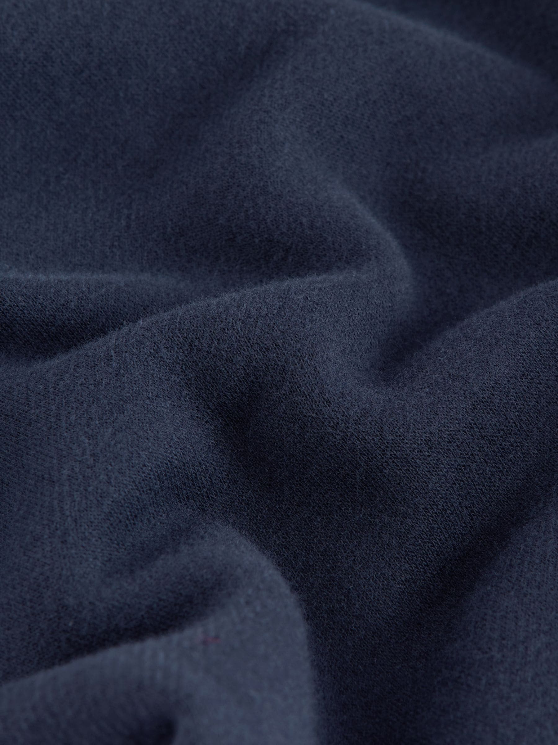 Marineblauw - Essentiële jersey joggingbroek met manchetten