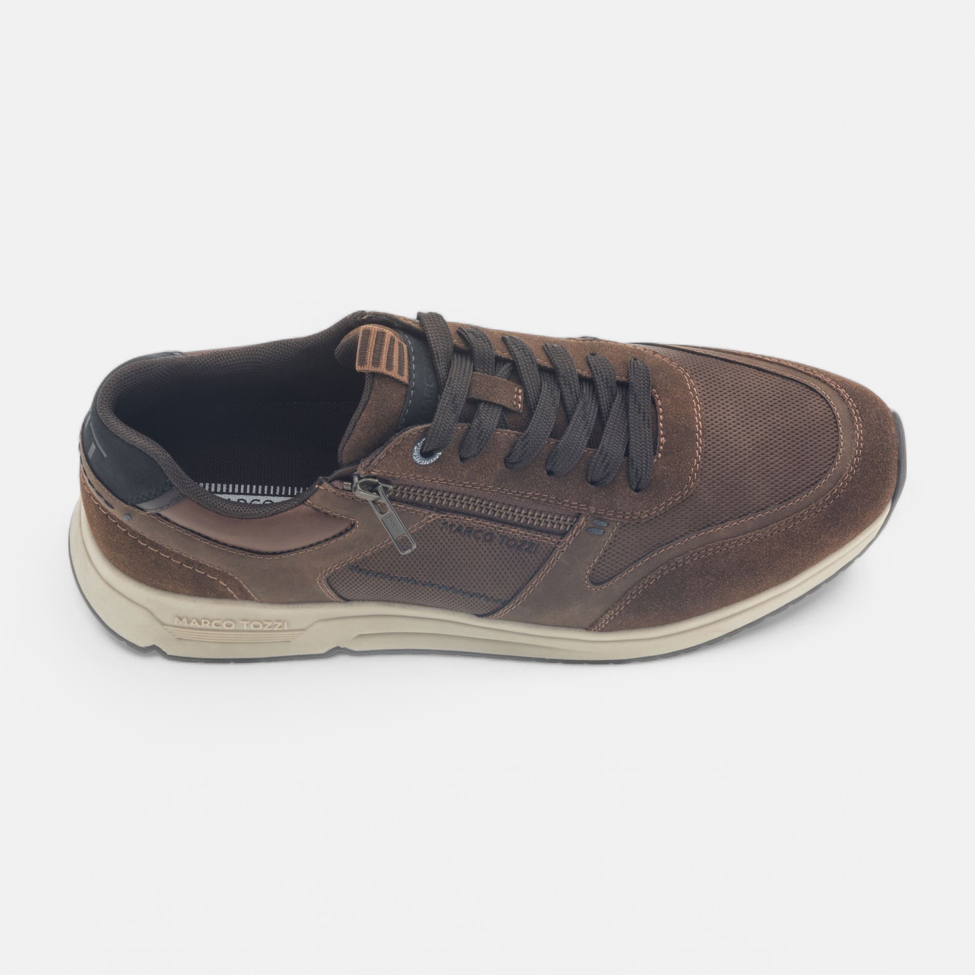 Baskets basses Homme cognac