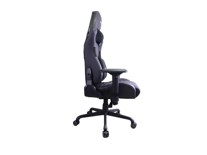 onit Gaming-Stuhl Premium Schwarz/Grau Ergonomischer Stuhl für lange Gaming-Sessions und Arbeitstage