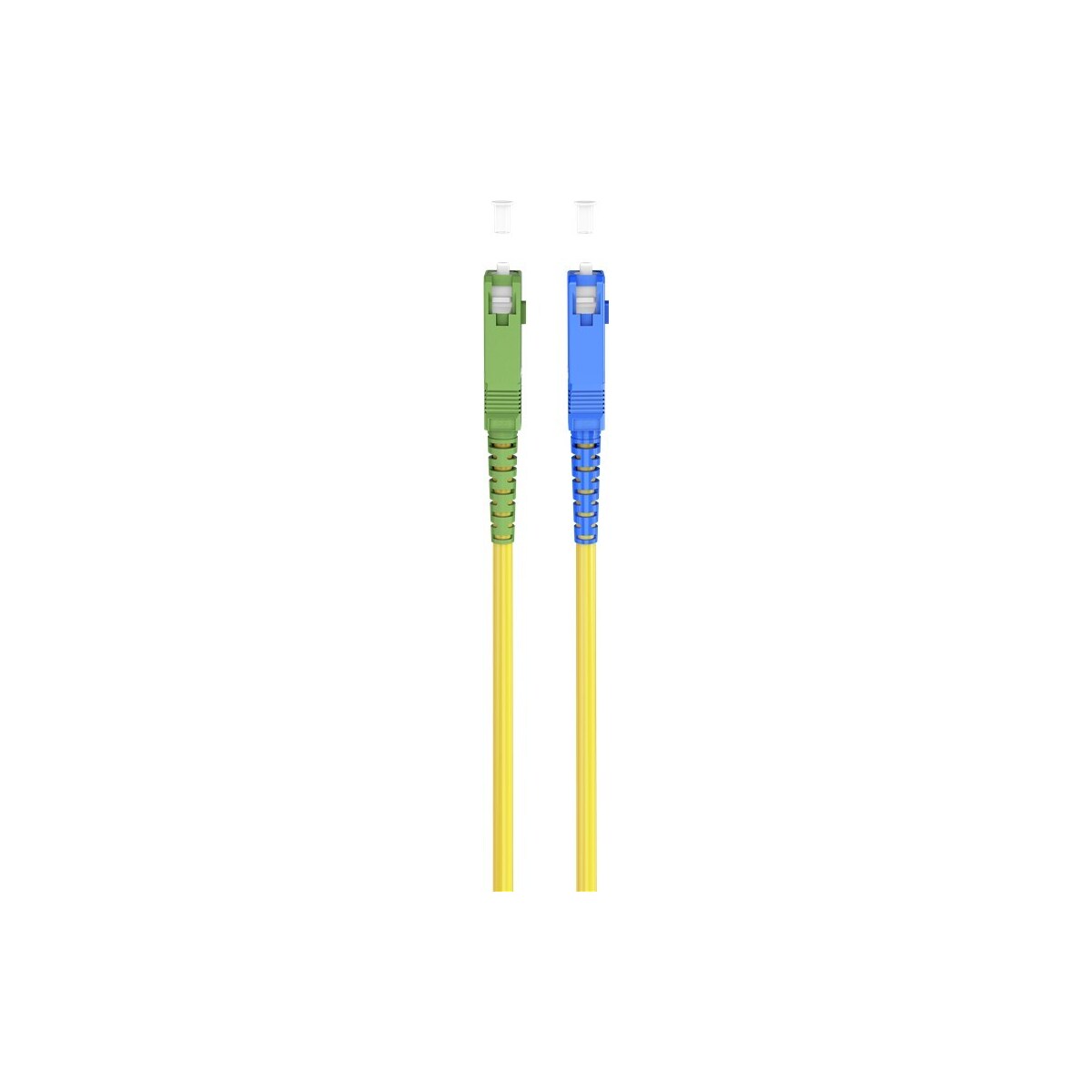 Goobay Fiberoptisk kabel (FTTH), Singlemode (OS2) Gul, Gul (Simplex), 1 m