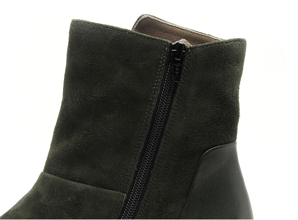 Think boots bottine talons femme 6847000 vert
