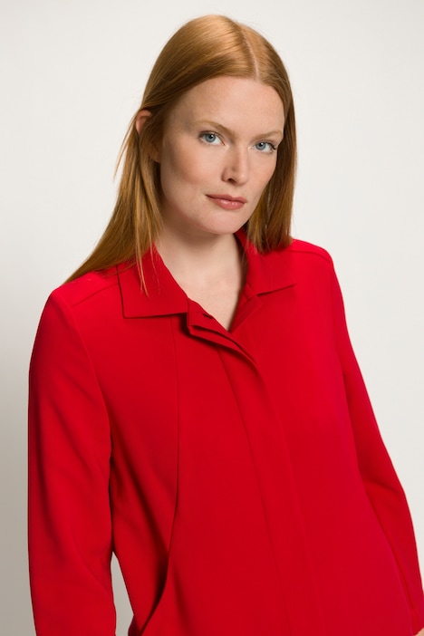 Jacke, Ziernaht, Hemdkragen, Piping
