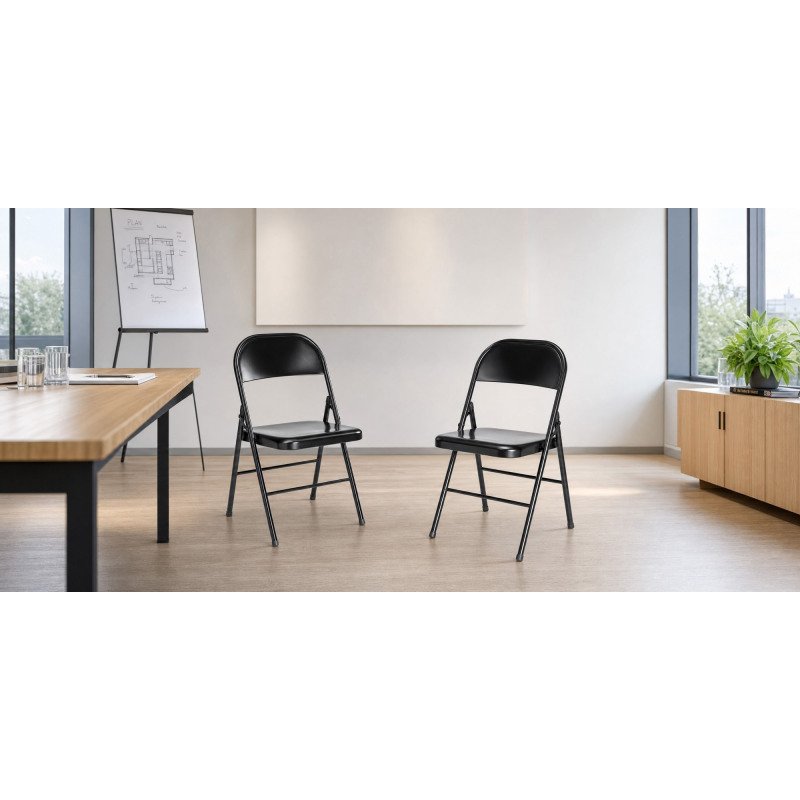 Chaise pliante MÉTAL