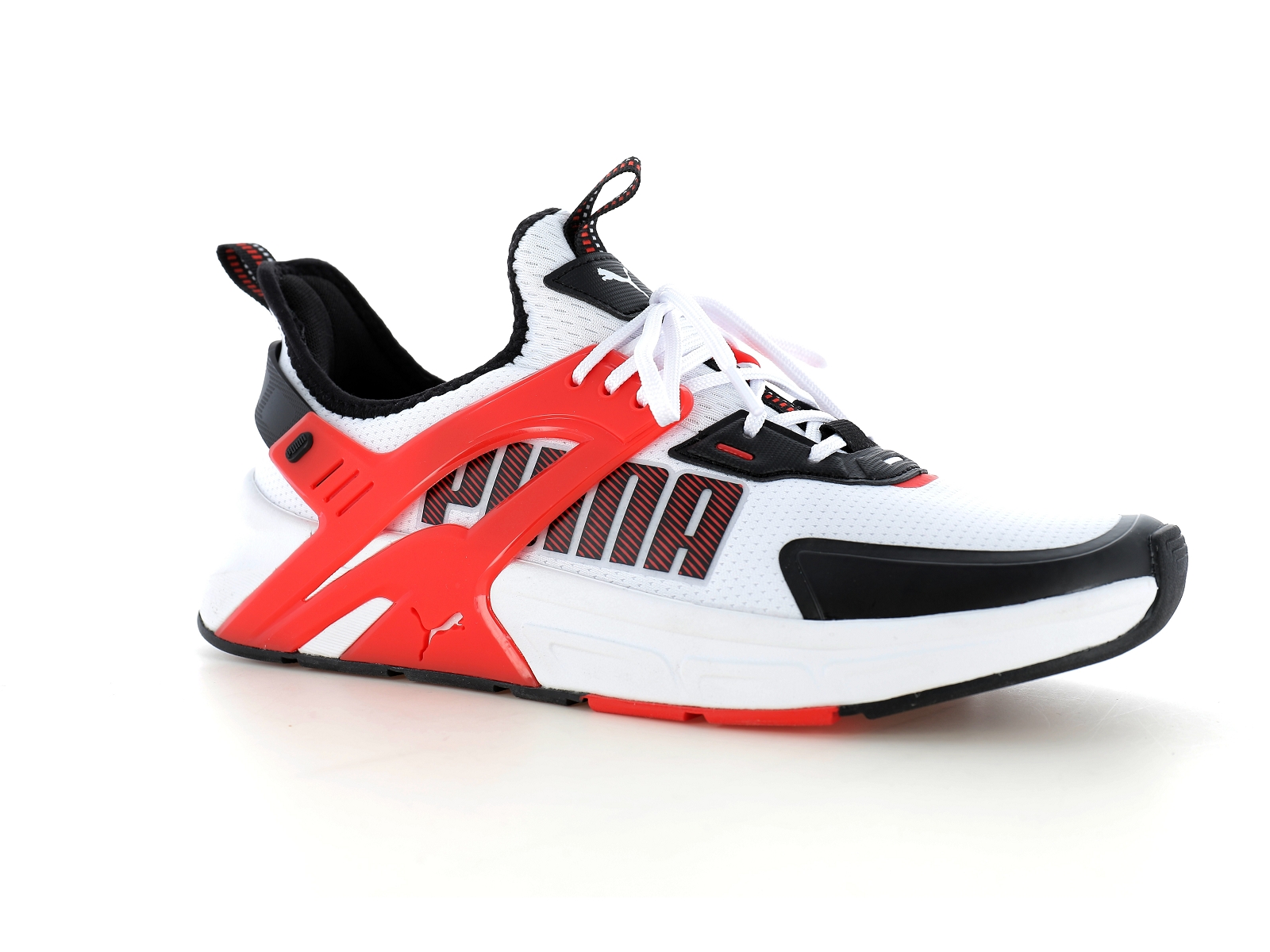 Puma-395240 Matières combinées Blanc Rouge