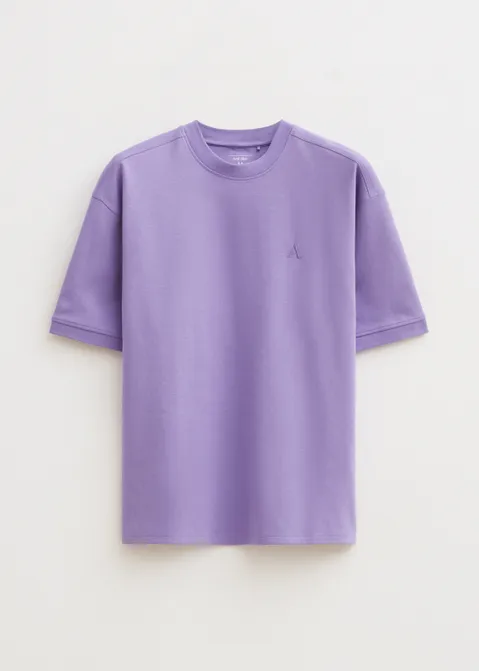 Loose fit t-shirt paars (PRS)