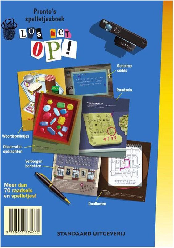 WPG - Los Het Op! Pronto's Spelletjesboek - Puzzels en Raadsels